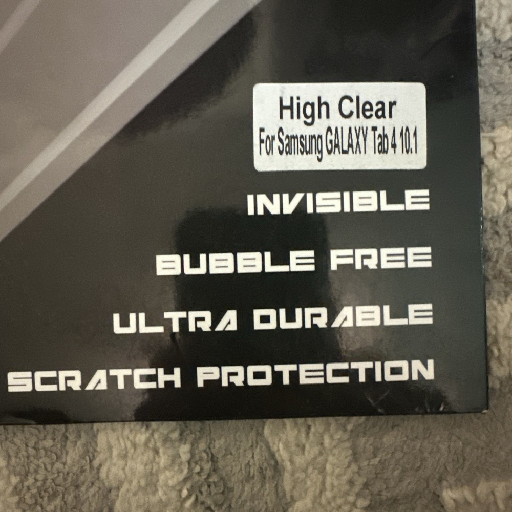 Mr Shield Screen Protector Samsung Tab 4 10.1 Tablet Contains 3 Pieces