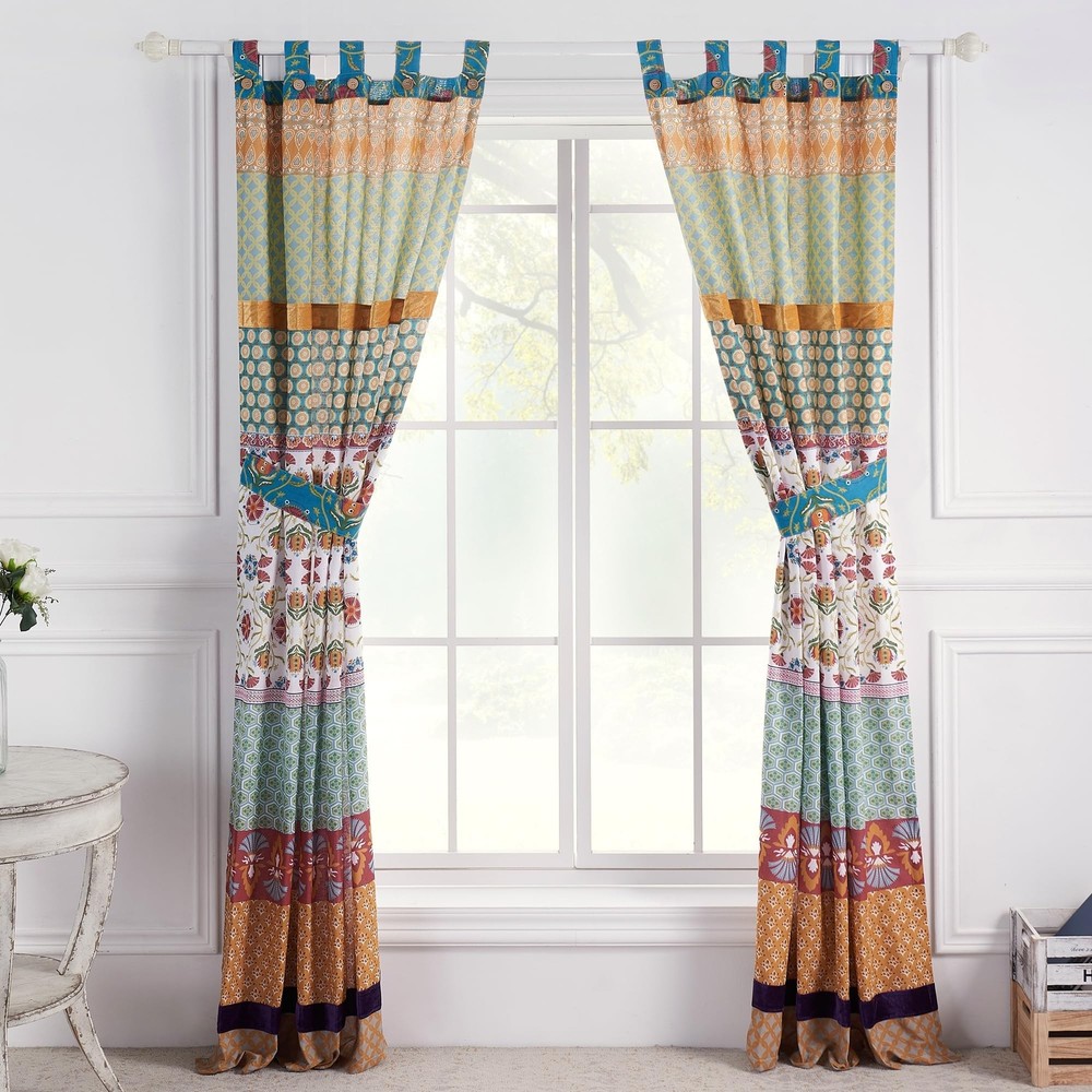 Thalia Window Panel Pair Tango