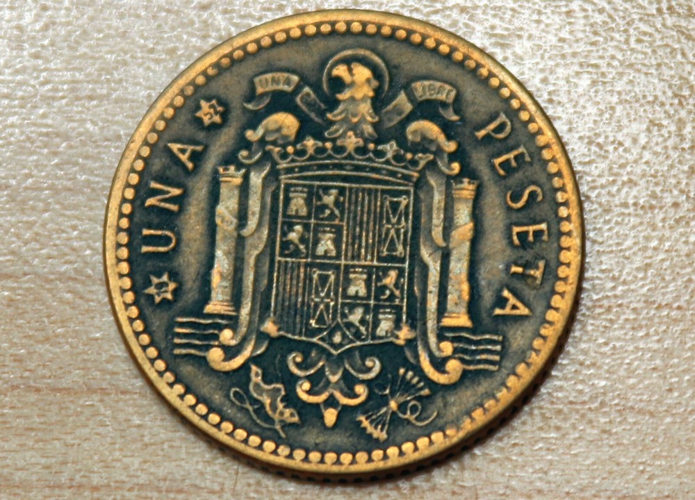 1947 (52) Spain 1 Peseta