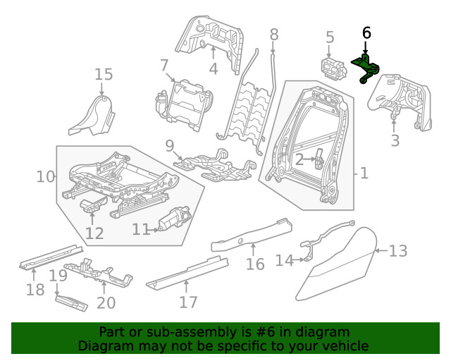 Genuine GM Damper Bracket 13539478