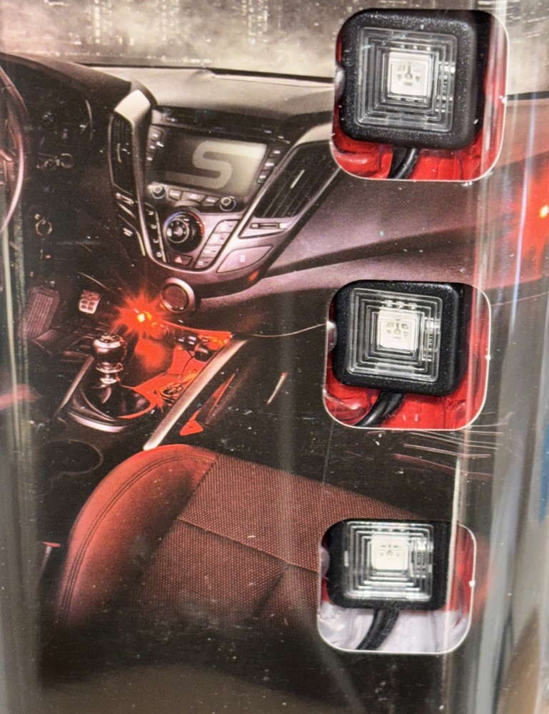 Type S Micro Light Kit Red Includes 12 Volt Adapter - New & Sealed