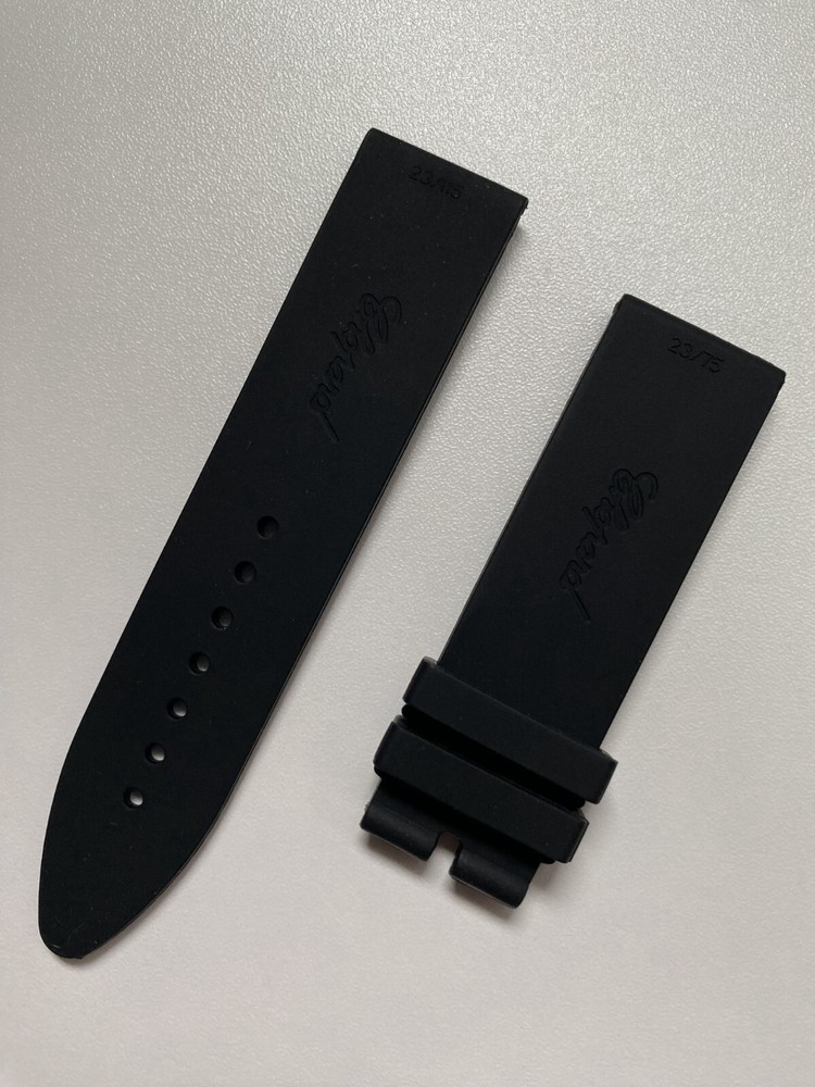 Chopard Classic Racing 168511 Black Rubber Watch Band Strap 23MM