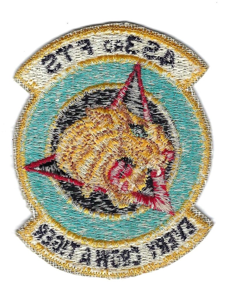 70's-80's 453rd FLYING TRAINING SQUADRON "EVERY CROW A TIGER" patch
