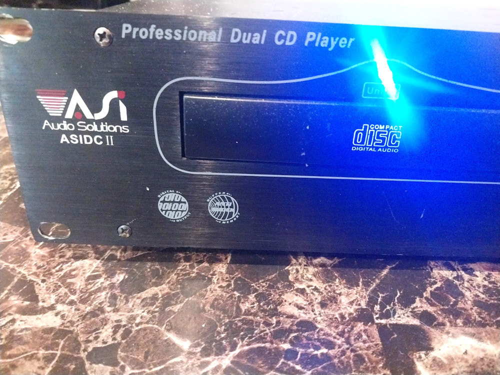 audio solutions asic professional dual cd player