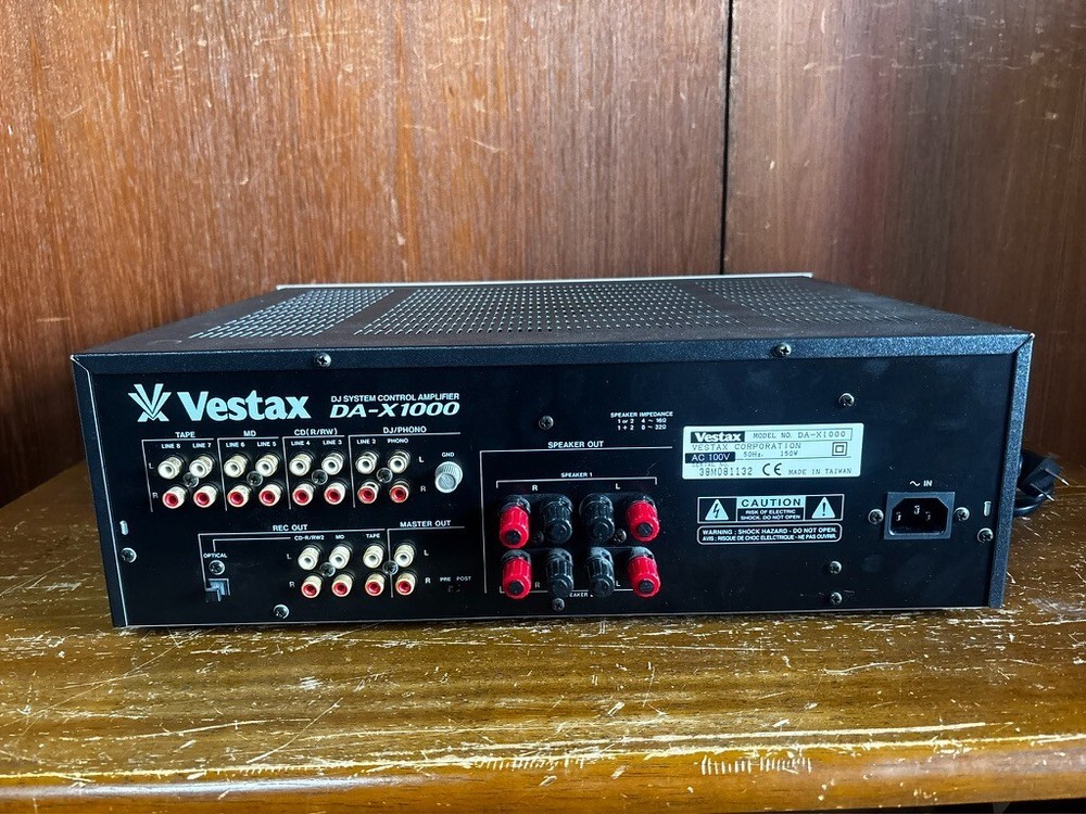 Vestax DJ SYSTEM CONTROL AMPLIFIER DA-X1000 Powermixer