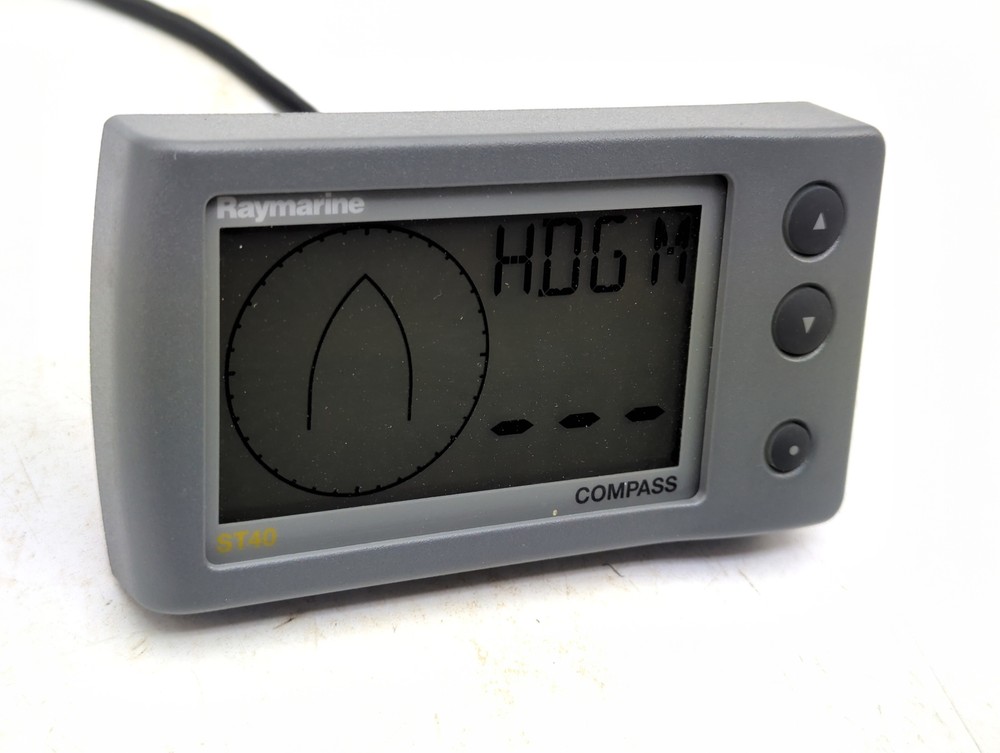 Raymarine ST40 E22048 Boat Marine Electronic Compass System Display