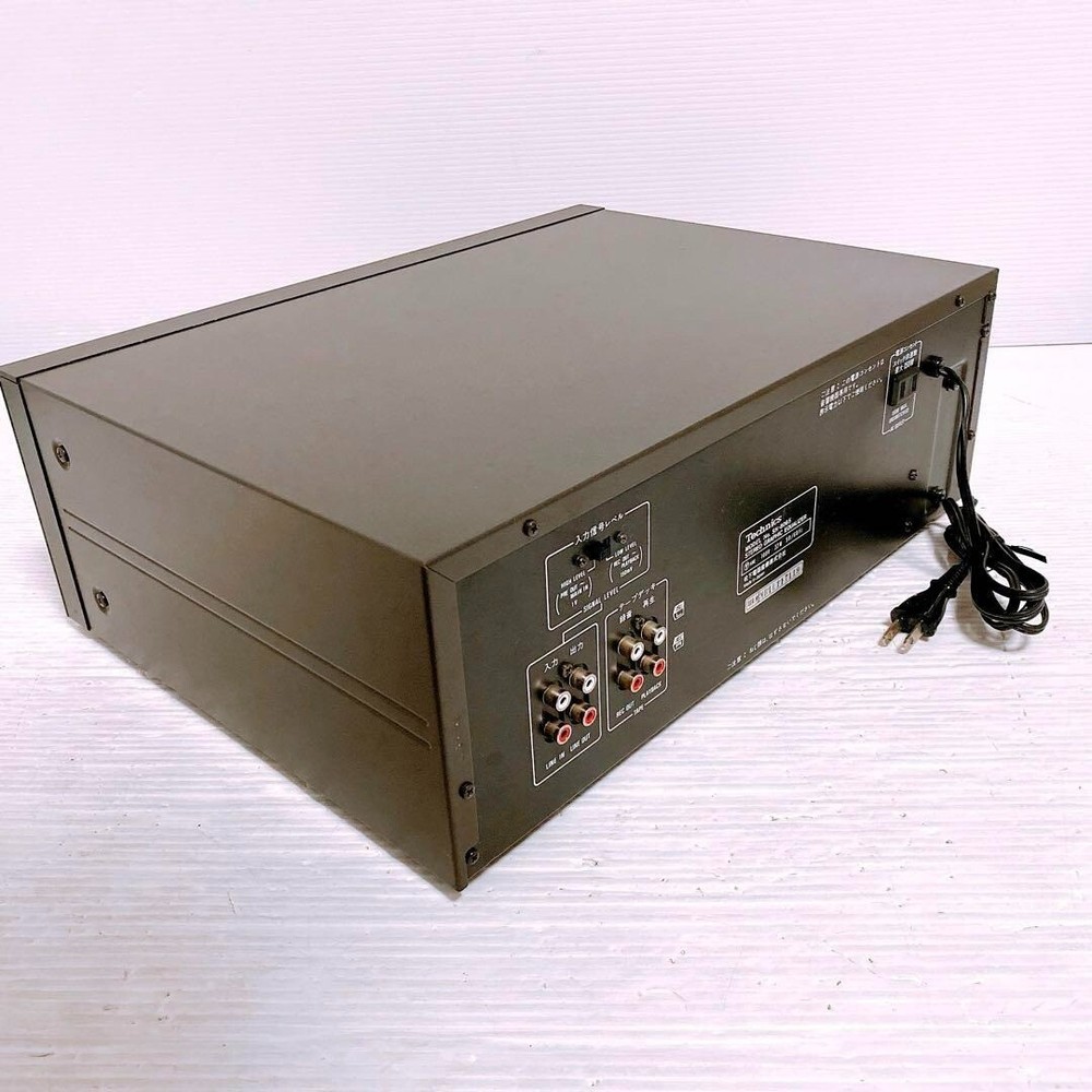 Technics SH-8065 Stereo Graphic Equalizer Silver used from Japan