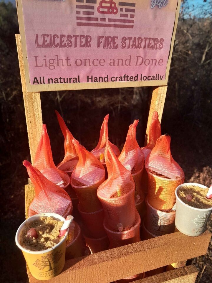 Fire Starters, Hand Crafted, Great Gift, Easy Light, 20 min. Burn