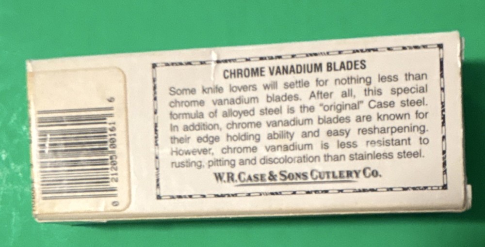 Case Trapper Chrome Vanadium Knife Box Beige Cases & Boxes Box & Paperwork