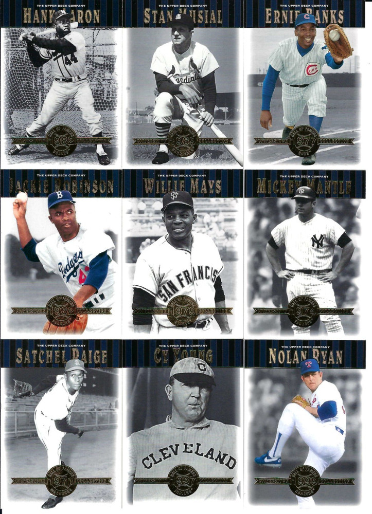 2001 UD Cooperstown HOF **PICK YOUR CARD**BASE & SUBSETS**