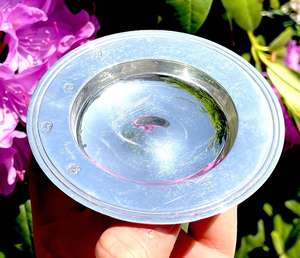 Asprey Solid Sterling Silver Hallmarked Armada Dish Bowl Plate