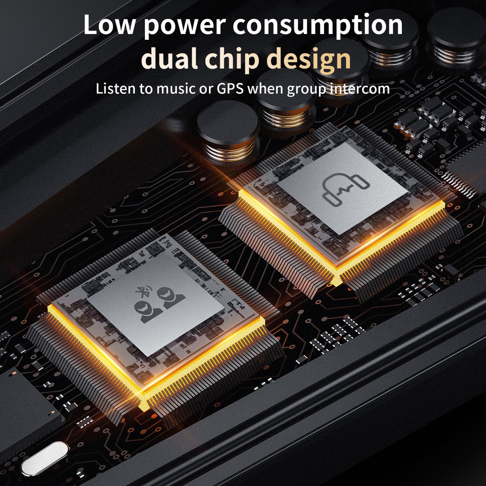 4x FX8 Pro Motorcycle Bluetooth Headset Helmet Intercom 10 Riders Communication