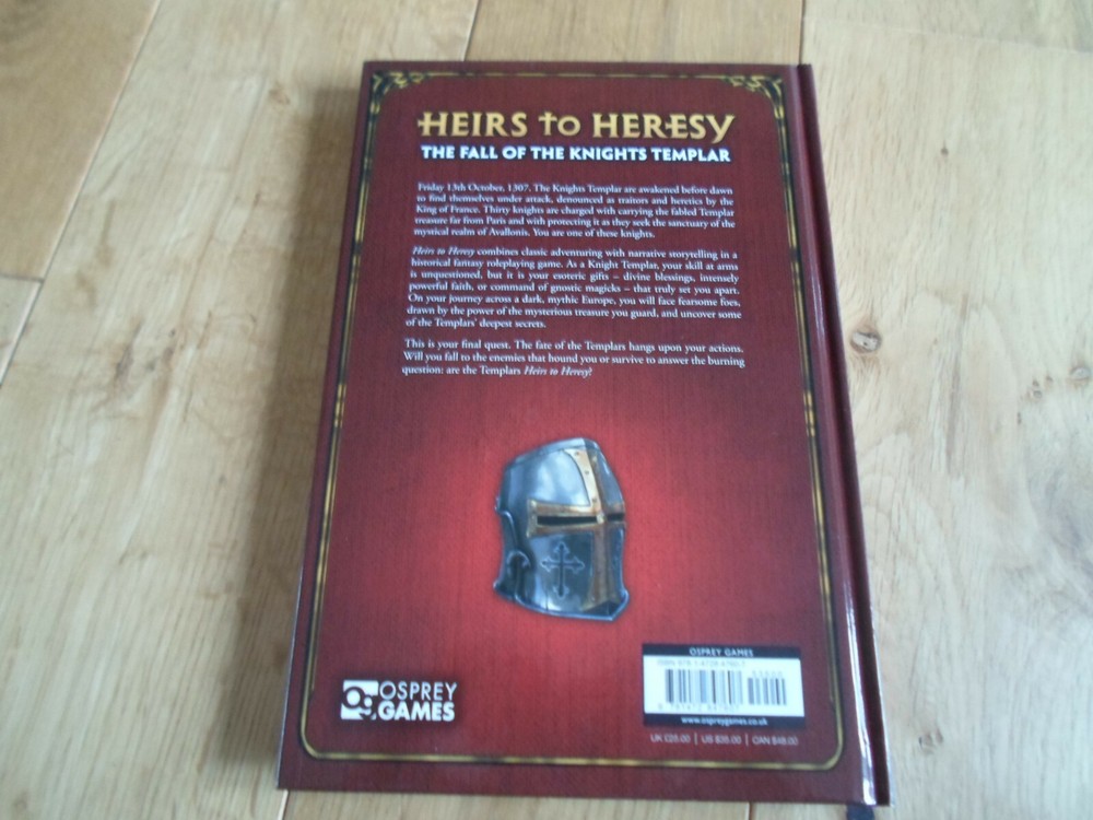 Heirs to Heresy RPG Hardback (NEW/MINT)
