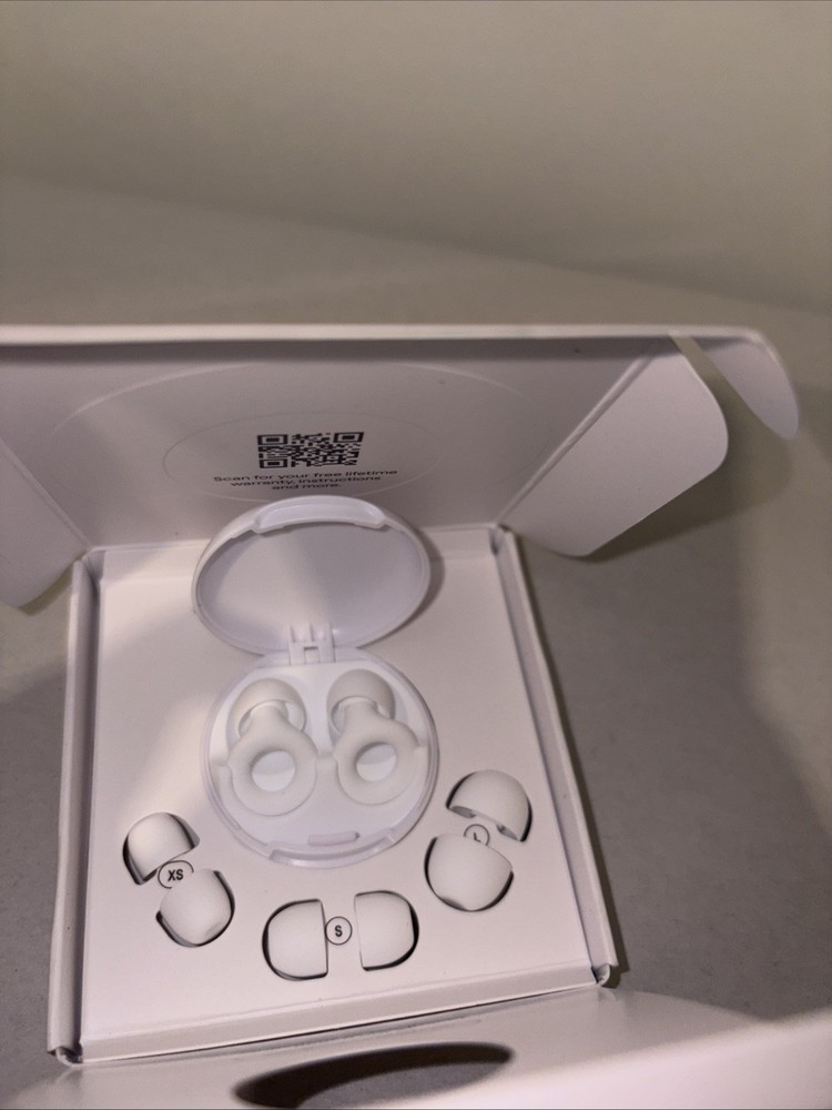 Loop Quiet 2 Earplugs WHITE New,Open Box