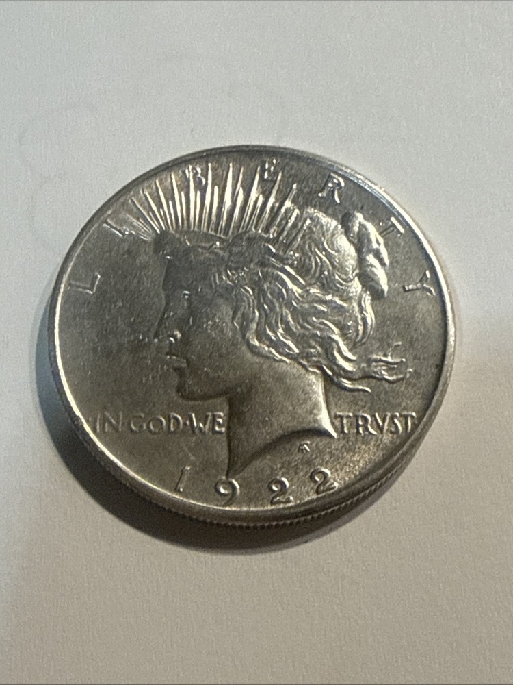 1922- $1 Peace Dollar, 90% Silver