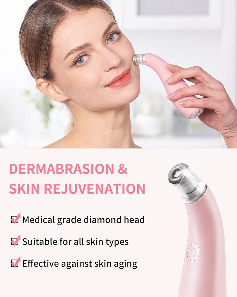 Portable Diamond Microdermabrasion Device