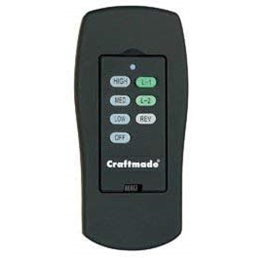 Craftmade ICS 3-Speed Wall Control/Clamshell, Up-light/Down-light - ICS-REMOTE
