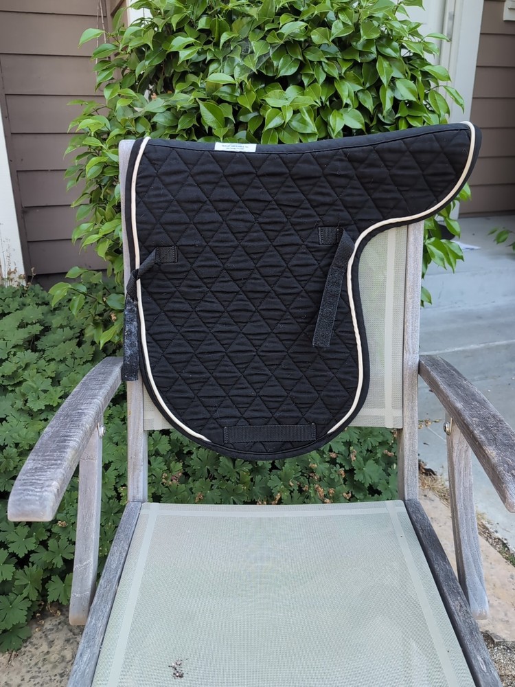 Toklat Black shaped Saddle Pas