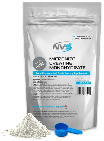 2.2lb NEW MICRONIZED CREATINE MONOHYDRATE