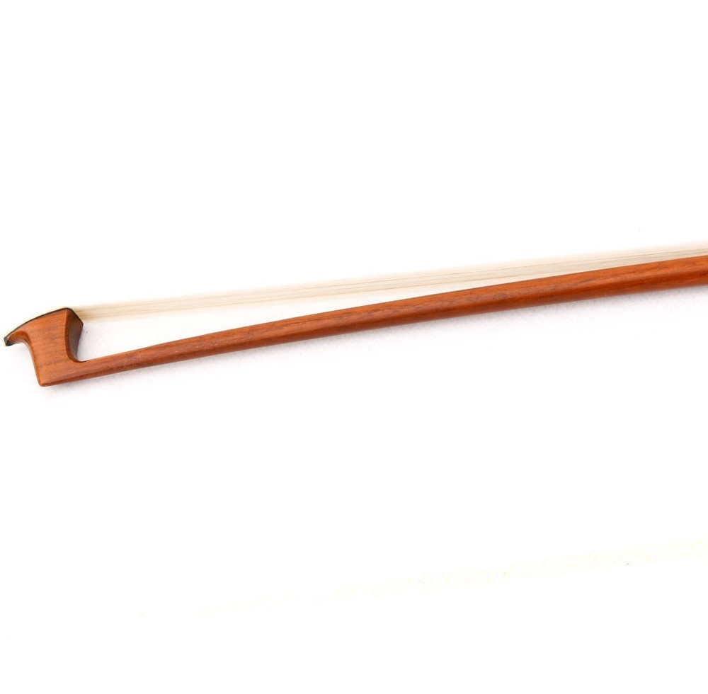 Master Pernambuco Violin Bow 4/4 D.PECCATTE Copy Ebony Shield Frog Silver Stiff