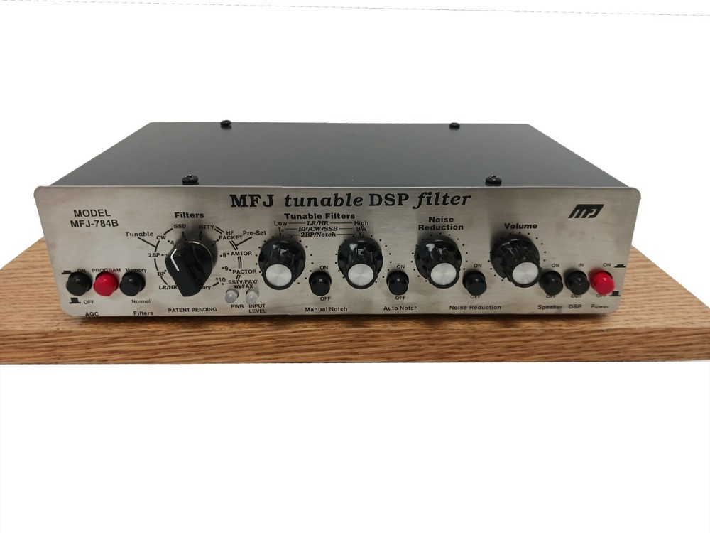 MFJ-784B Tunable DSP Filter Manual Power Supply - WORKS