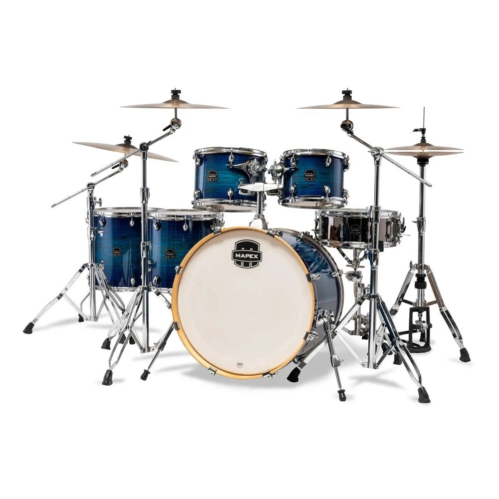 Mapex Armory 6pc Studioease Drum Set Blue Wave Burst
