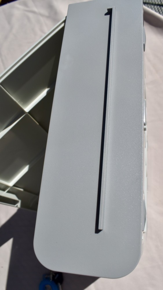Plastic White Locking Drawer for SentrySafe Safes with key