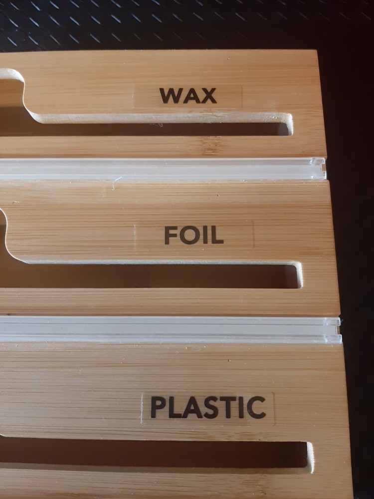 Kitchen Foil, Plastic, Wax Paper Dispenser