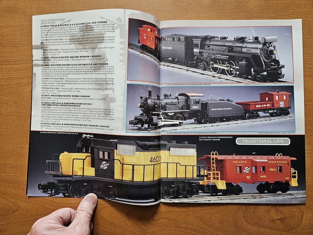 Lionel Trains 1992 Book One Catalog