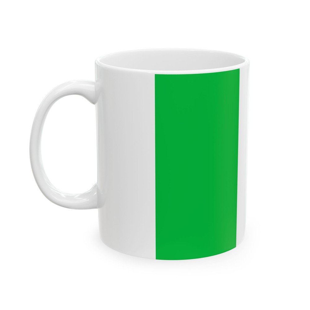 Drapeau de Terre-Neuve (Canada) White Coffee Mug