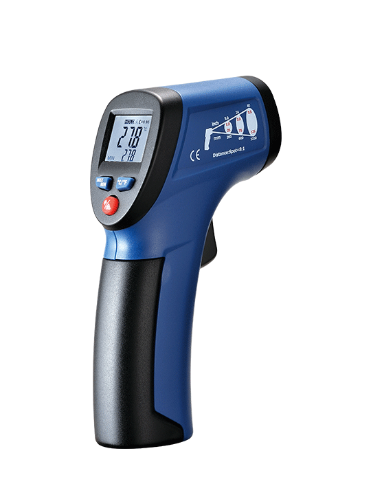 CEM DT-810 Mini Infrarot-Thermometer Auto Range LCD-Display