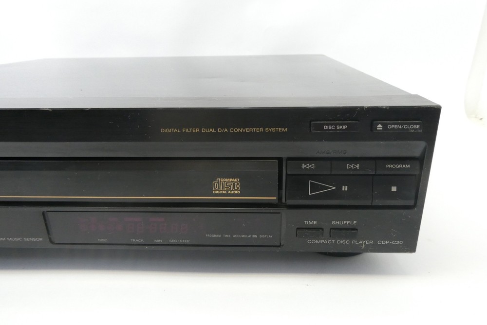 Sony Digital Filter Dual D/A Converter System 5 Disc Automatic CD Player CDP-C20