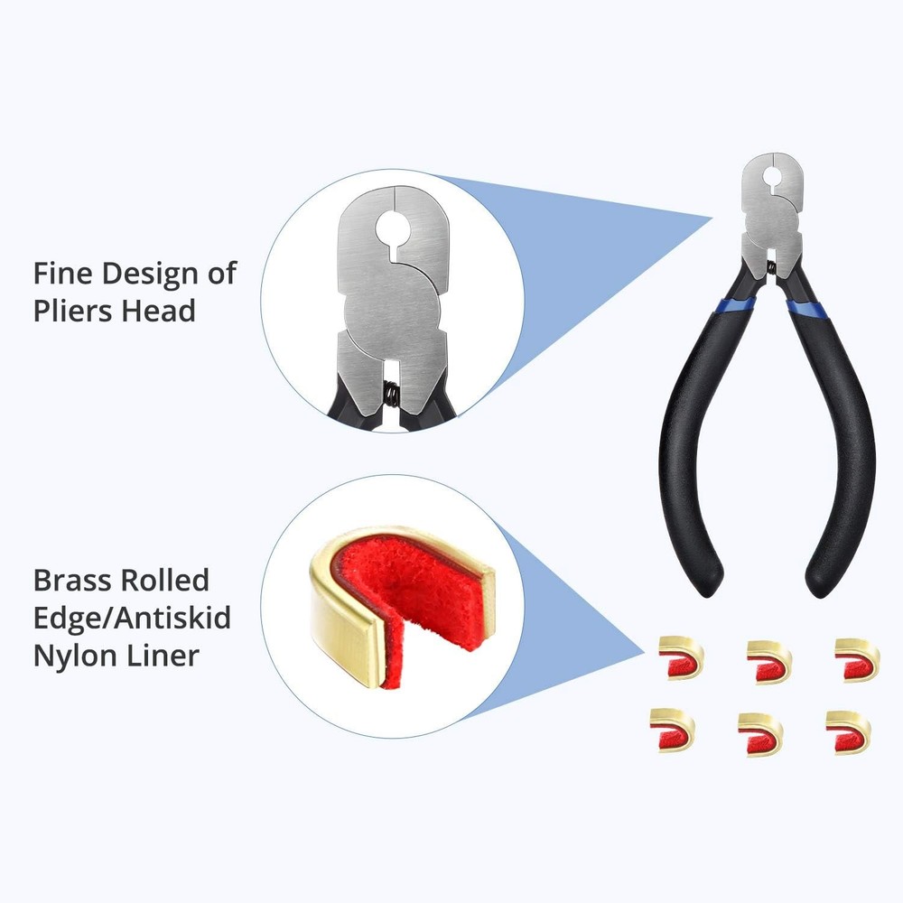 Bow String Nocking Points Pliers Strings Knock Set T Shape Bow Square Ruler Nock
