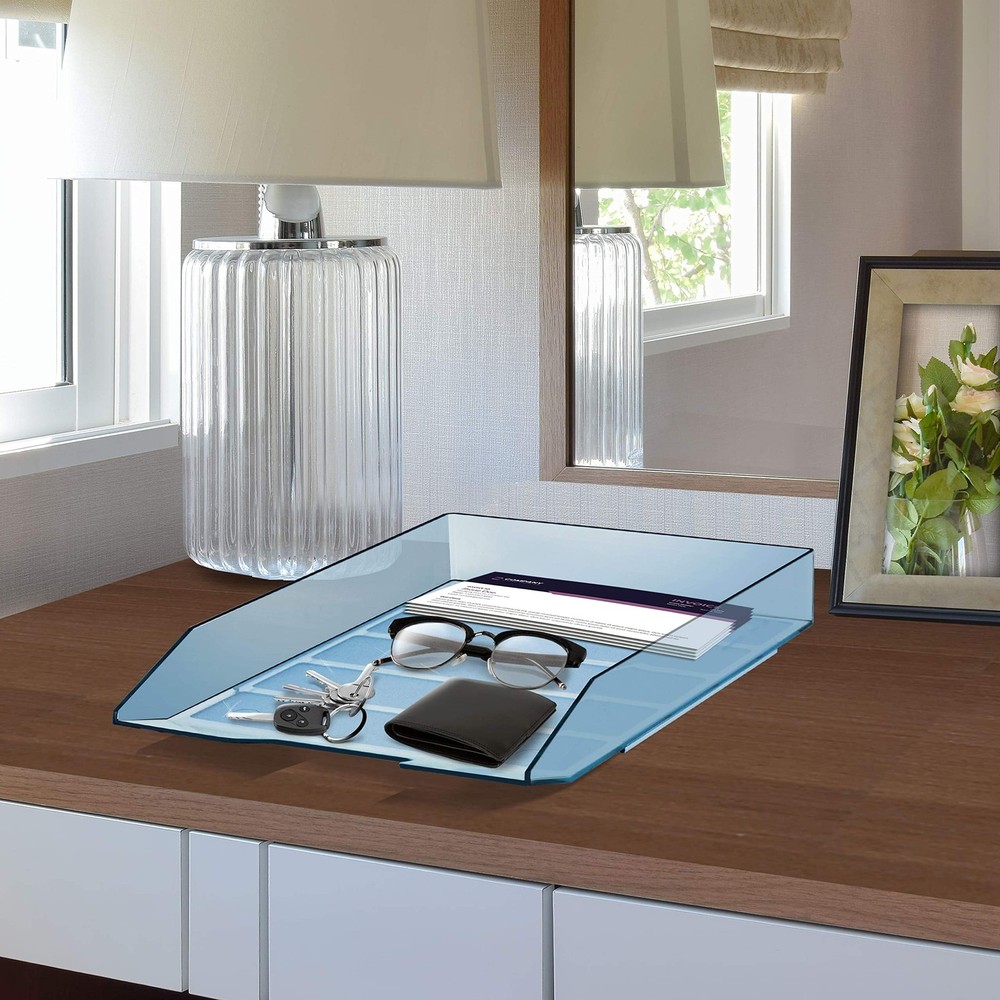 Stackable Letter Tray Front Load, Letter Size, Stacking Document Desk Office ...