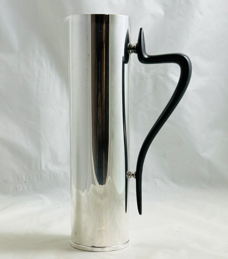 Vintage Silverplate Art Deco Style Cocktail Pitcher,