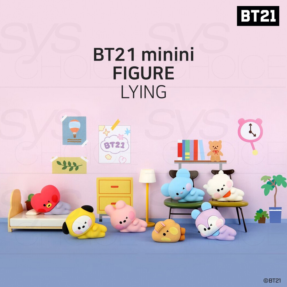 BTS BT21 Official Authentic Goods minini Figure Lyring 7SET + Tracking Number