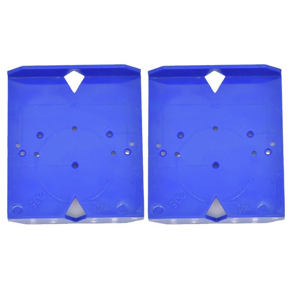 Cabinet Hinge Jig 2pcs for Dual Side 35mm 40mm Hinges with Precise Alignment