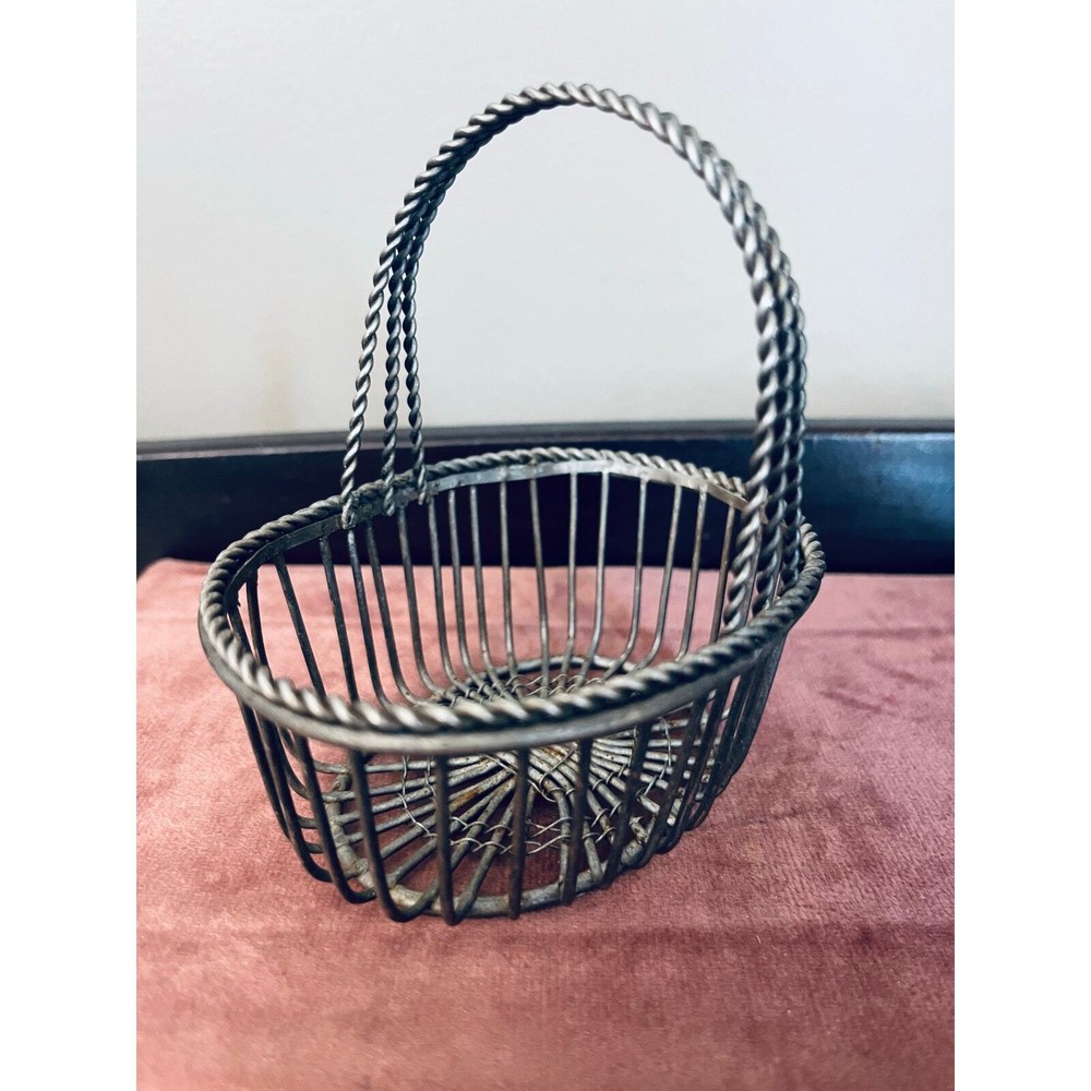 Micro Silver Wire Basket | Jewelry Storage