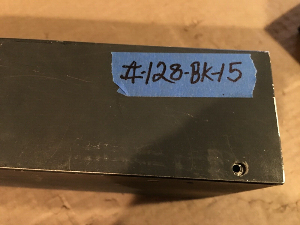 Metal box w/switch and knobs , used