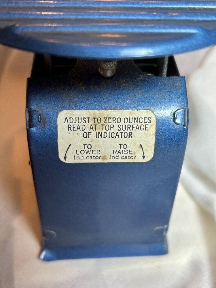 Vintage Mite Postal Scale 16 Ounces 1950’s