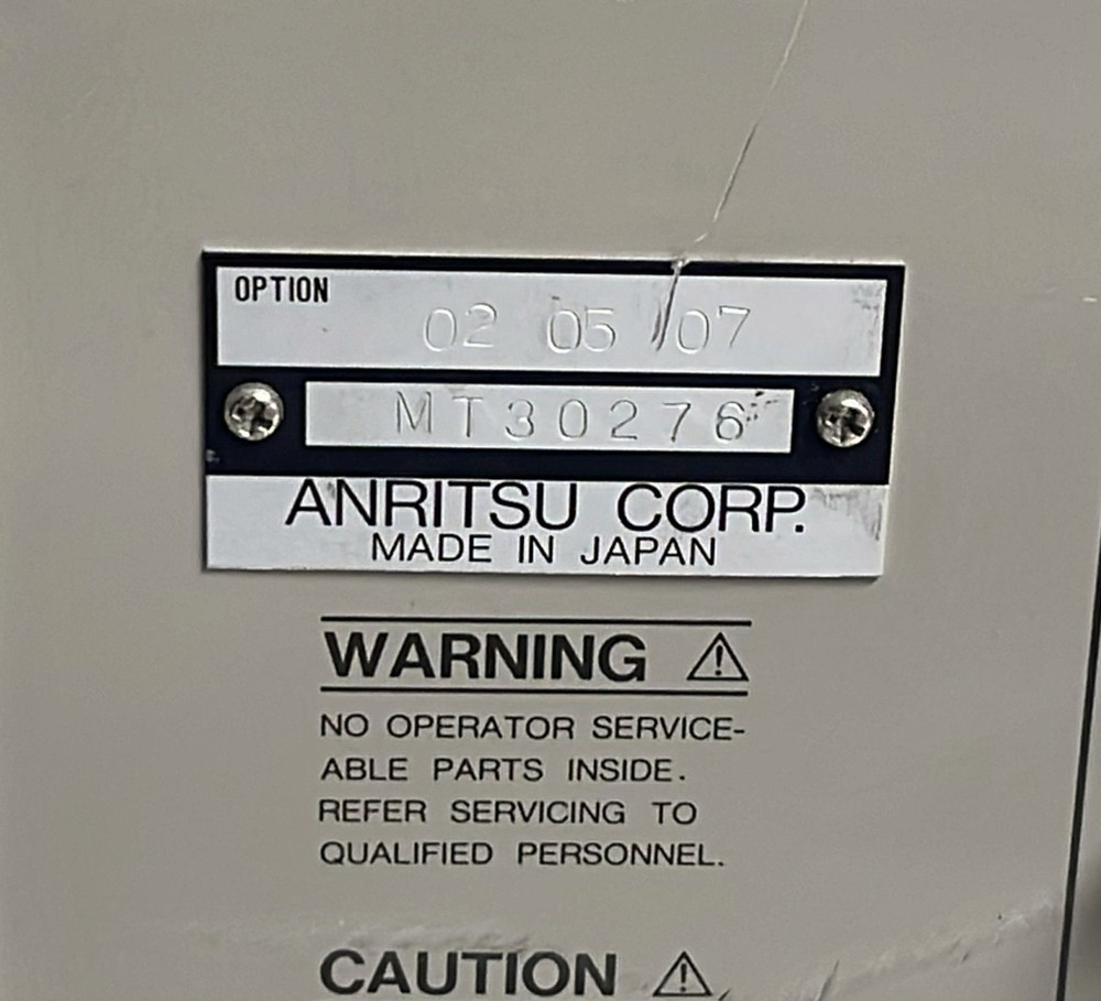Anritsu MS2601A Spectrum Analyzer 100Hz - 2.2GHz