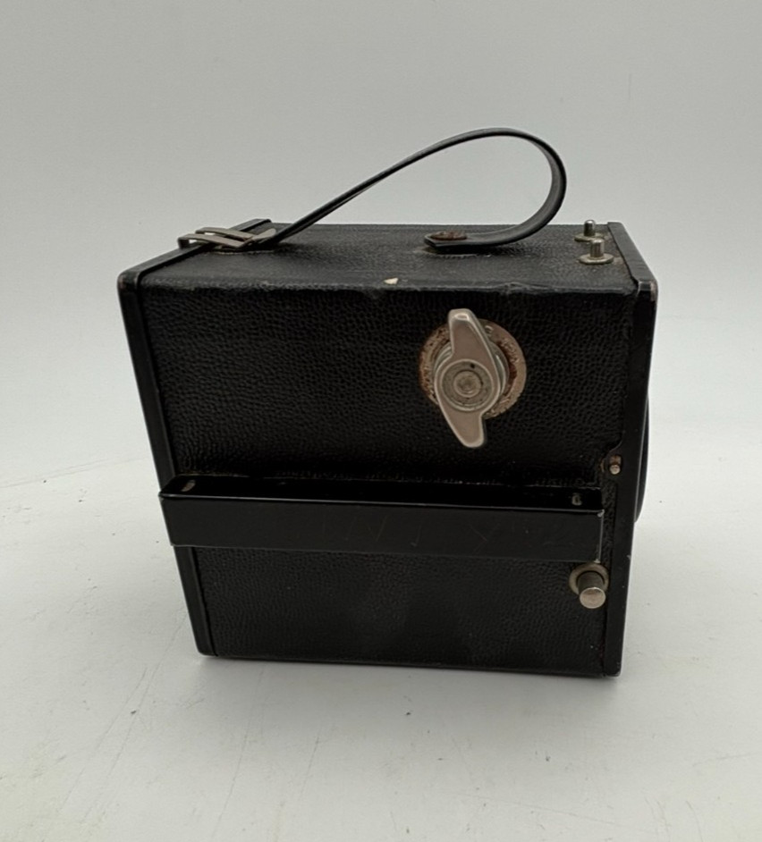 Vintage Ansco Shur-Flash box camera.