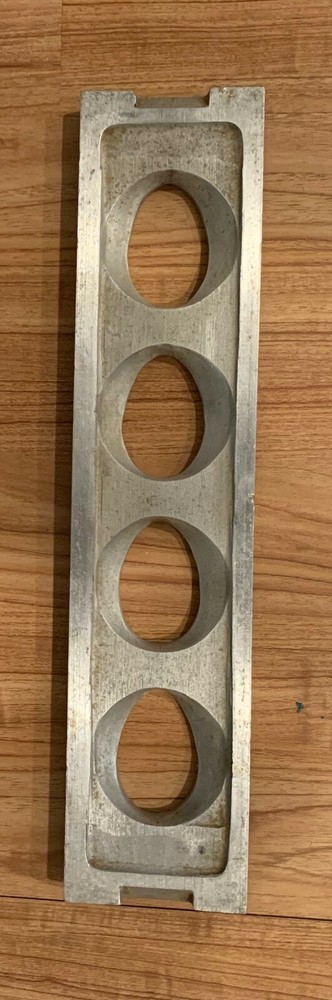 Rhodes Cookie Die, Egg shaped (oval), refurbished condition 