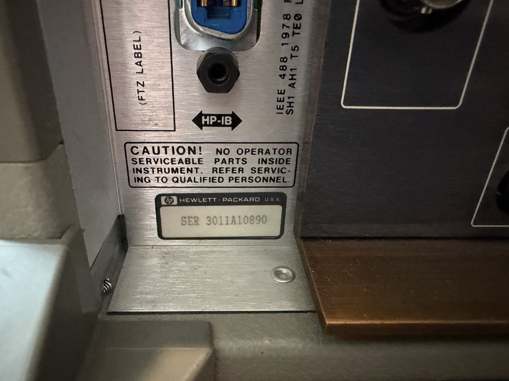 HP 8903B Audio Analyzer - Powers On but Untested