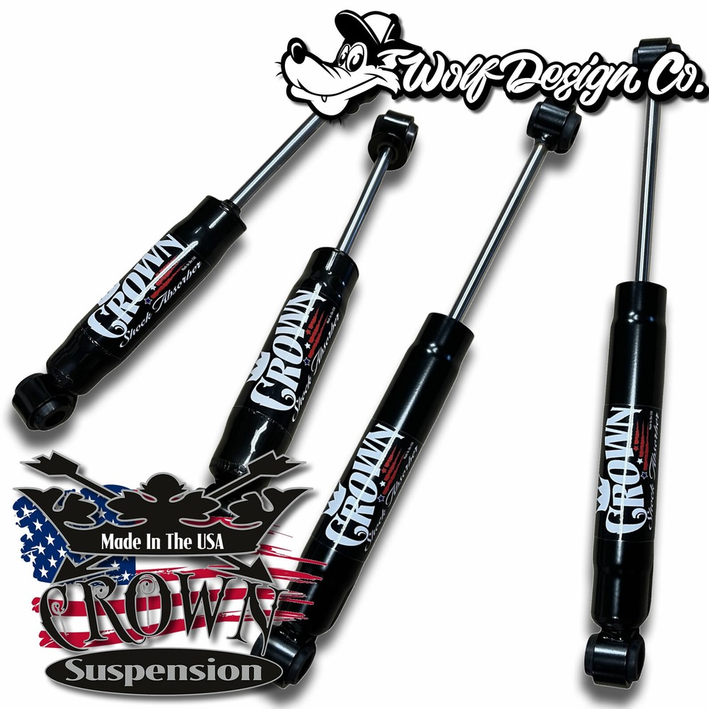 Lowering Drop Performance Nitro Shock Absorbers 1973-87 C10 2-3” Front 4-5" Rear