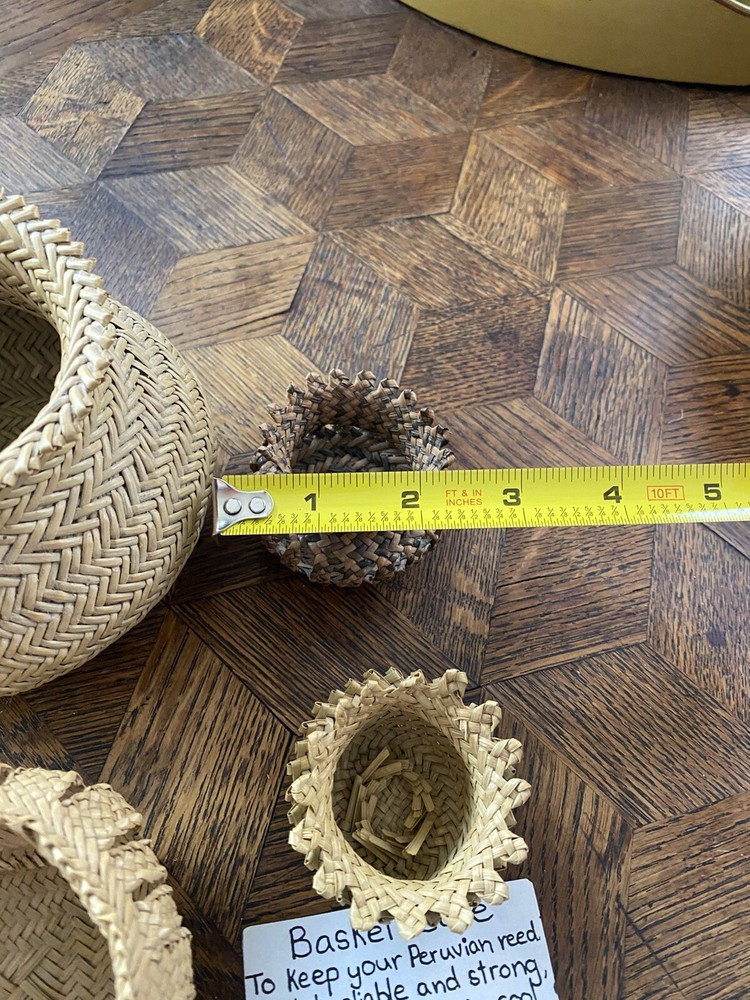 Peruvian Baskets. Set Of 4