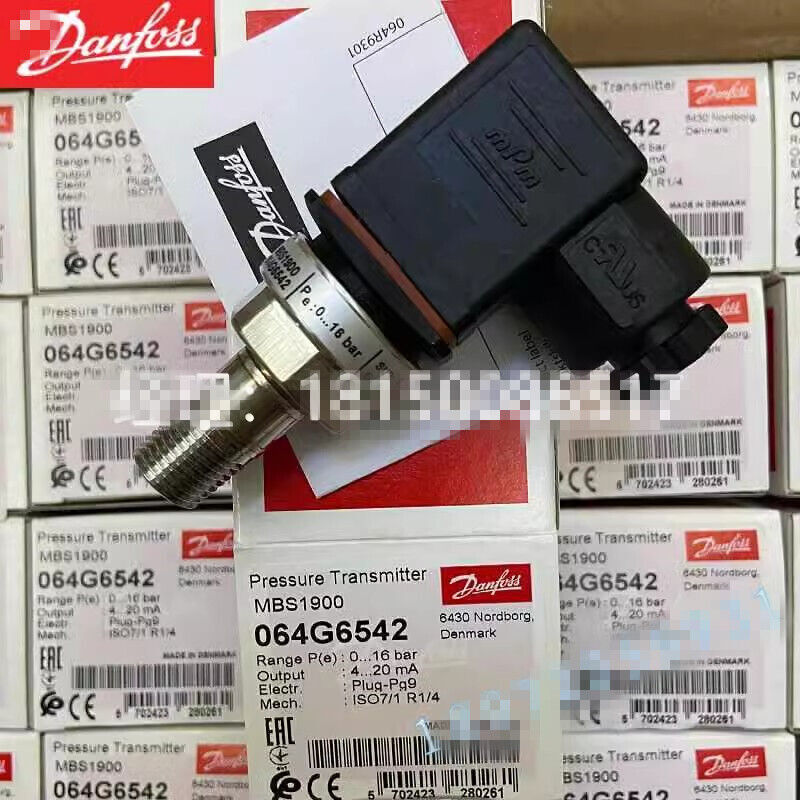 1 pc. New MBS1900 064G6542 0-16bar Pressure Transmitter Sensor
