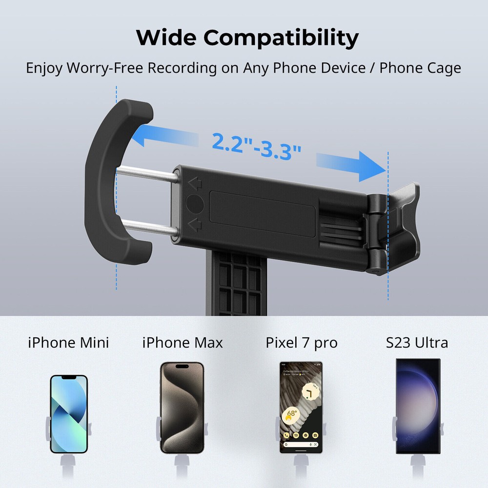 SmallRig Selfie Stick Phone Tripod Stand with Bluetooth Remote fr iPhone|Samsung