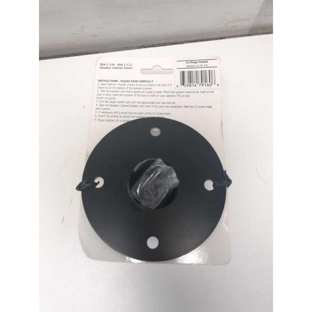 On-Stage Stands Speaker Cabinet Insert SSA1.5 MaxStrata