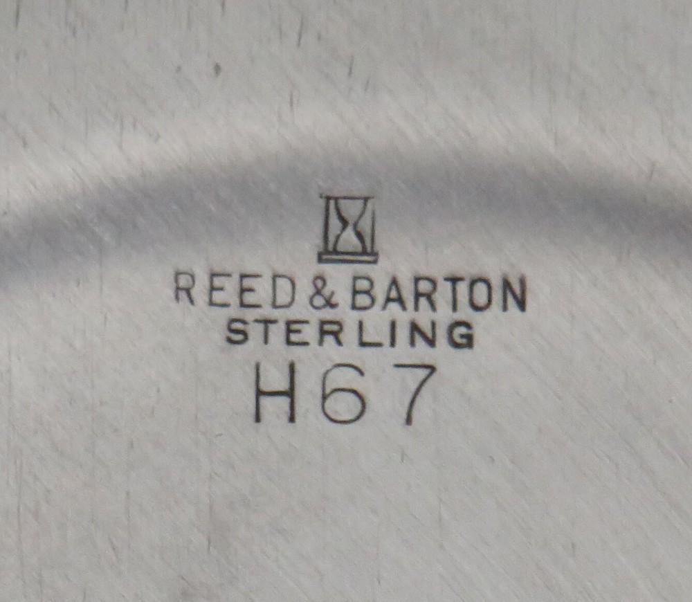 REED & BARTON STERLING SILVER CHILD POURINGER #H67